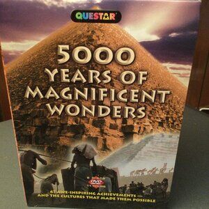 5000 Years of Magnificent Wonders (DVD, 2006, 6- Discs) pre-owned
